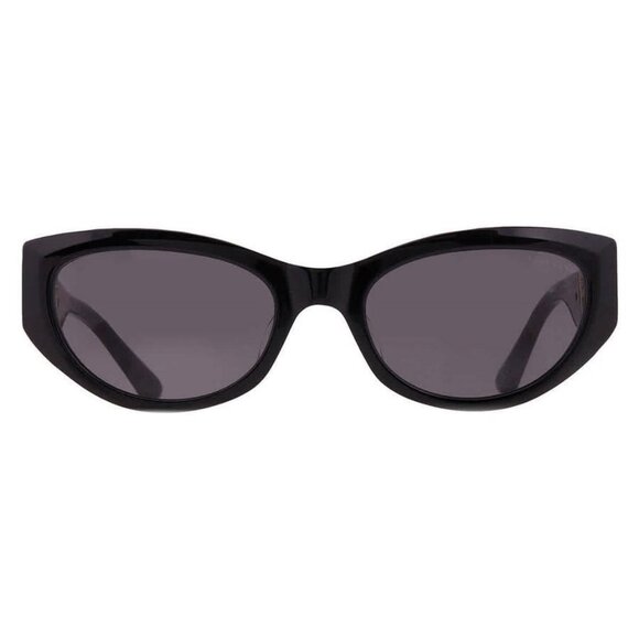 New Authentic Vedi Vero Grey Cat Eye Ladies Sunglasses VVCA08 BLK 55 VVCA08 BLK - Picture 1 of 5